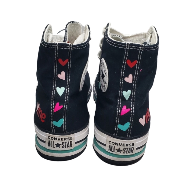 Converse All Star Love Me Shoes High Top - Picture 6 of 9